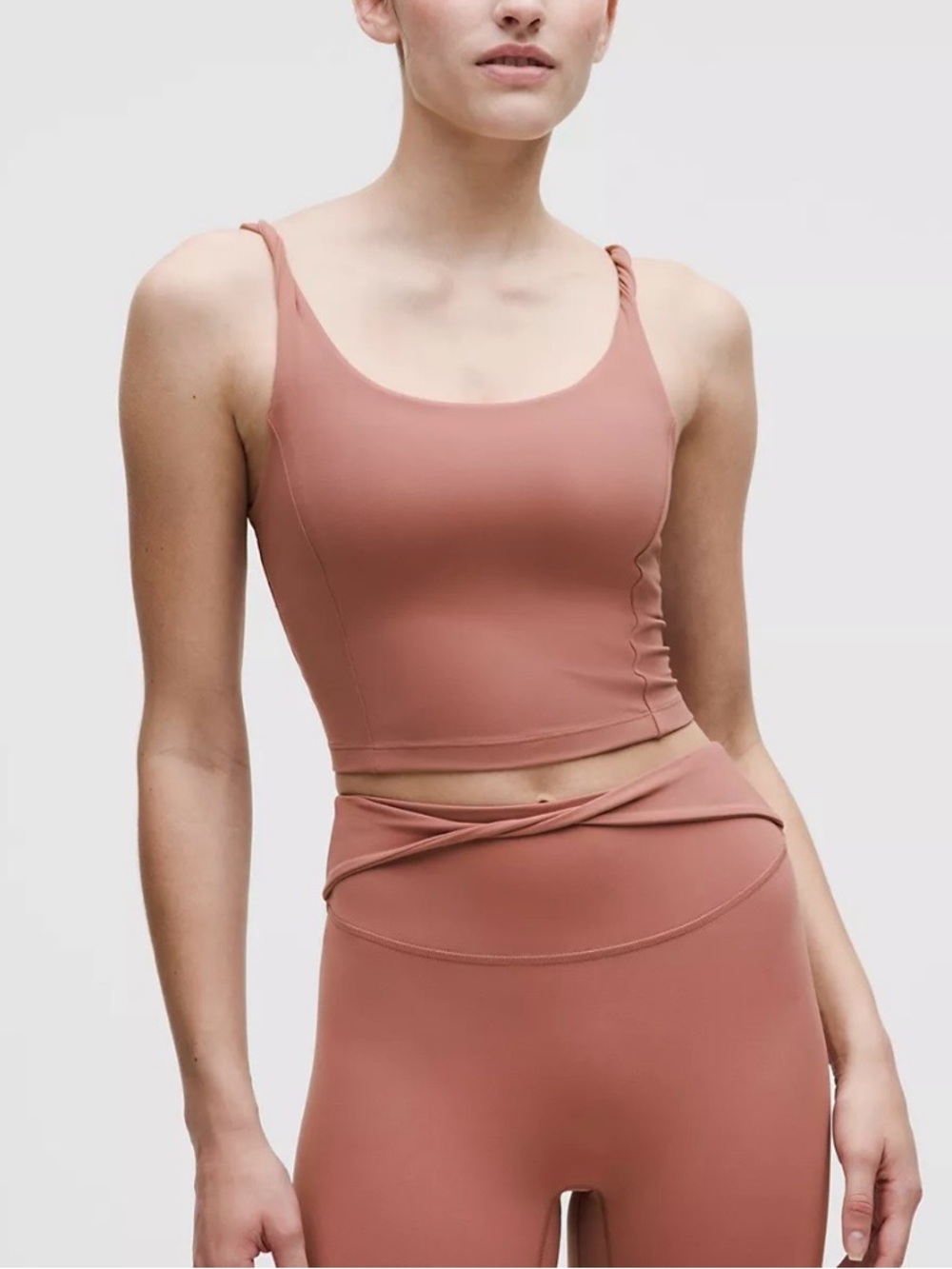 lululemon Align™ Twist-Strap Cropped align tank top Size XS #yoga #activewear